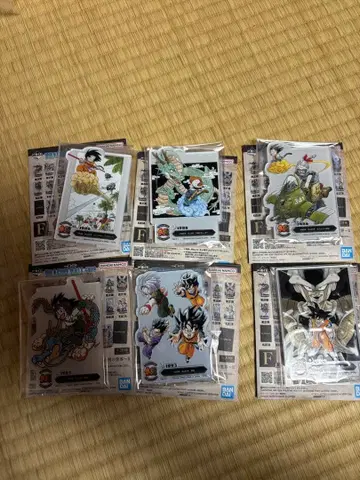 드래곤볼 제일복권 F상 아크릴 스탠드 6종