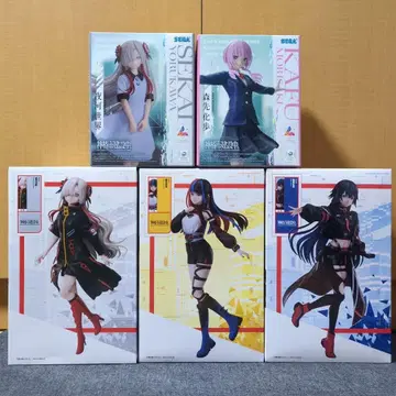 카미츠바키시 건설 중. 프라이스 피규어 5점 묶음 판매