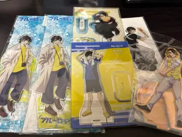 정가보다 대폭 인하 블루 록 카이저 아크릴 스탠드 5종 세트