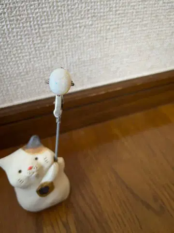 은제 쇼와 레트로 천공 시스루 반지 화이트 오팔