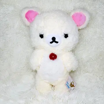 택 있음 코리락쿠마 포근 봉제 인형 새상품급 레어 리락쿠마