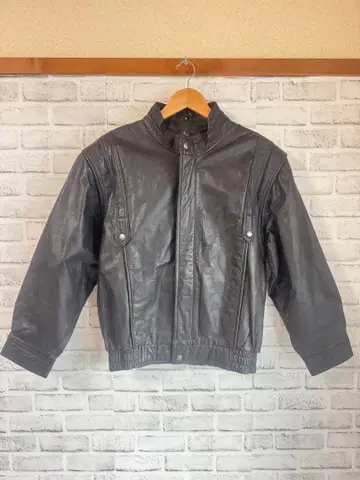 Q041 스트라스코너 소가죽 블루종 가죽 자켓 가죽 점퍼 라이더스