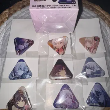 프로세카 미니 삼각형 캔뱃지 컬렉션 vol.1 B 컴플리트