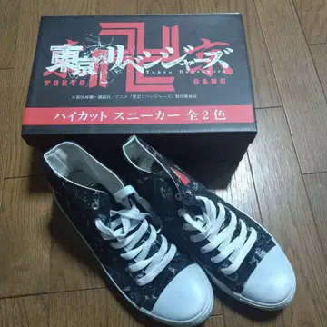 도쿄 리벤저스 하이컷 스니커즈