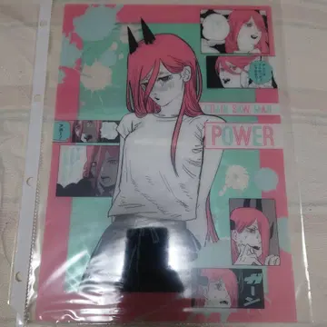 체인소 맨 클리어 포스터 파워