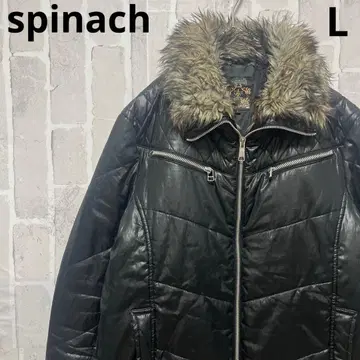 archive 패딩 자켓 블루종 L 퍼 시크 스타일 그런지 Y2K