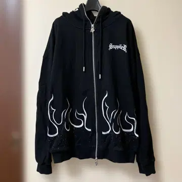 Supplier 집업 후드티