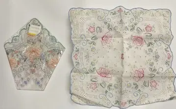 [ 미사용 새상품 ] 레이스 손수건 2개 세트