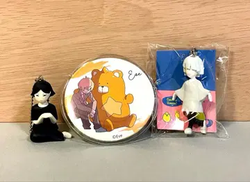 Eve 키링 캔뱃지 3개 세트 묶음 판매 우타이테 굿즈