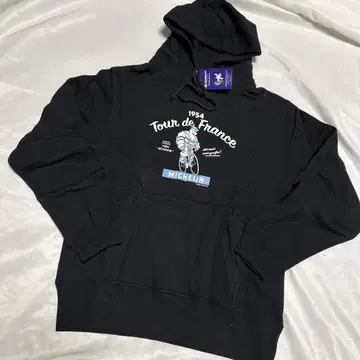 22년 단종 S 미쉐린 후드티 툴 드 프랑스 비바 덤 블랙