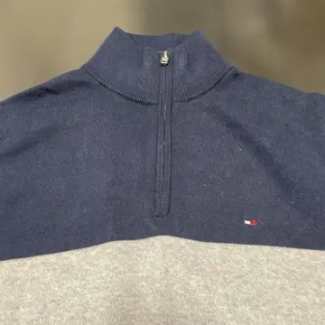 타미힐피거 하프 지퍼 니트 하와이 기념품 새상품