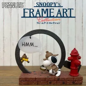 스누피 SNOOPY 프레임 아트 컬렉션 피규어 리멘트