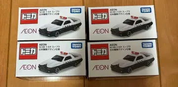 [ 토미카 이온 한정판 ] 도요타 수프라 일본 경찰 디자인 사양 4대