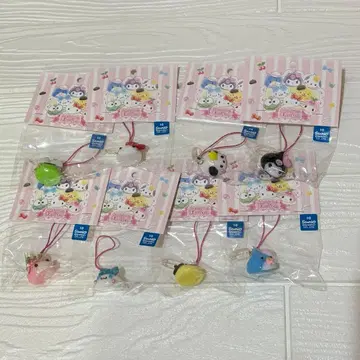 산리오 뽀삐짱 스트랩 키링 묶음 판매