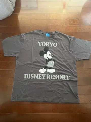 도쿄 디즈니 리조트 T셔츠 미키 프리 사이즈