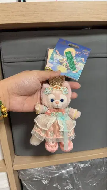 리나벨 달의 천녀 중추 한정판 상하이 디즈니 한정판 봉제 인형 키링