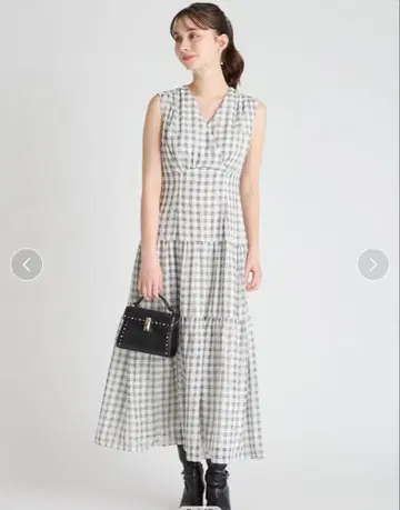 CELFORD 셀포드 축구 체크 원피스 새상품