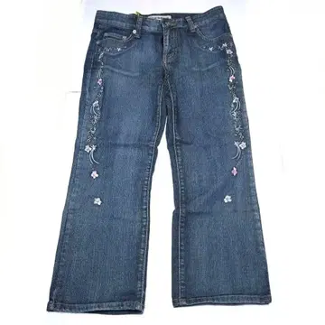 넘버나인 Coup de Beaute 자수 데님 팬츠