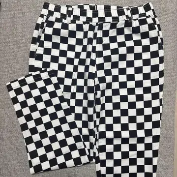 정글 스톰 체크 무늬 팬츠