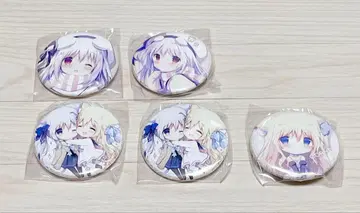 시라타마 시라타마코 캔뱃지 5개 세트 묶음 판매