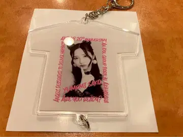 하쿠 유메미 AKB48 티셔츠형 랜덤 키링 샴고양이