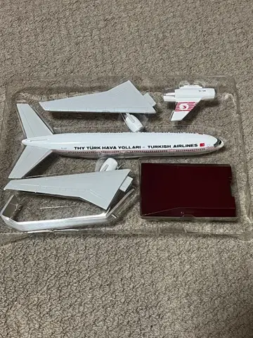 터키항공 항공기 모델 스탠드 포함