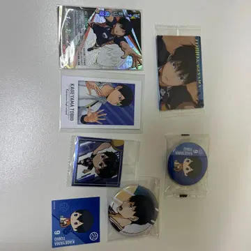 하이큐!! 카게야마 토비오 배지 카드 씰 세트