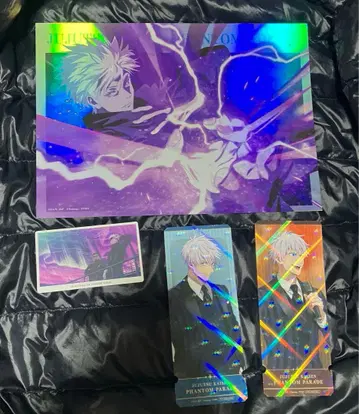 주술회전 팬텀 퍼레이드 포트레이트 포스터 고죠 사토루 팬파레 특전