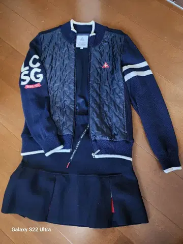 르꼬끄 패커블 블루종 TOMMY HILFIGER 스커트 셋업