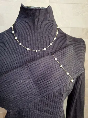 Misty 담수 펄 목걸이 & 팔찌