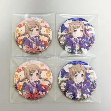 뱅드림 Poppin'Party 이치가야 아리사 캔뱃지 2세트