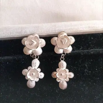 925 은선 세공 귀찌 SILVER 필리그리 아키타 은선 세공