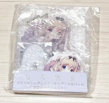 시라타마 시라타마코 아크릴 피규어 키링 캔뱃지 가을 하늘 마이