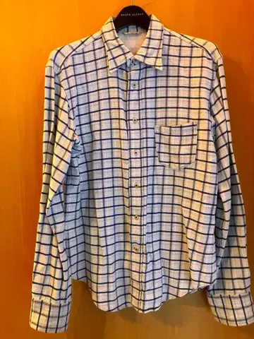 45rpm& 체크 무늬 플란넬 셔츠 사이즈 4 (XL 상당)