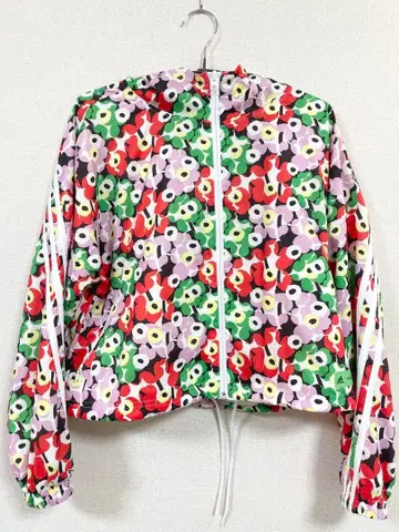 adidas x marimekko 콜라보 자켓 윈드 브레이커 S