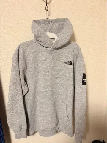 THE NORTH FACE 그레이 후드 부착 후드티