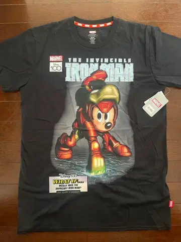 디즈니 스토어 아이언맨 미키 T셔츠