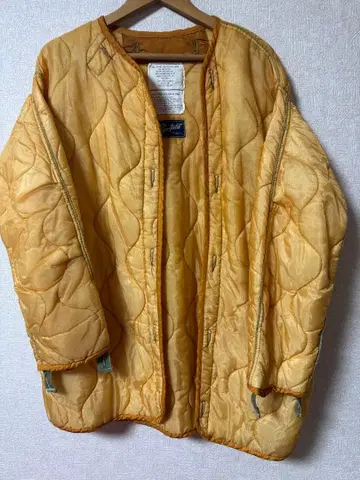80s US.Army M-65 Overdyed Quilting Liner