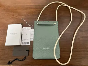 Daniel&Bob 가죽 iPhone 넥 케이스 PIATTINA 미사용