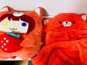 리이누 애니멀 쿠션 애니멀 머플러 스토푸리