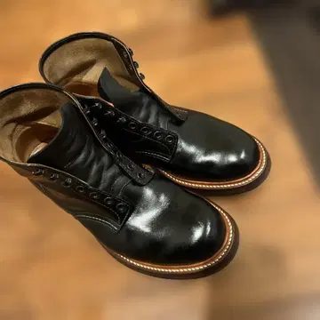 블랙 가죽 워크 부츠 토이즈 맥코이 워크 부츠