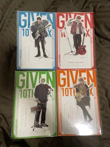 기븐전 10th mix 이어지는 BIG 아크릴 스탠드 4점 리츠카 마후유