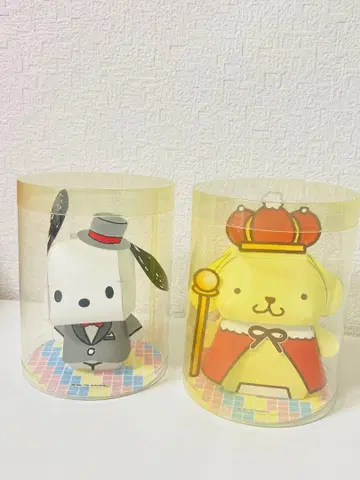 포차코 폼폼푸딩 페이퍼 크래프트 피규어