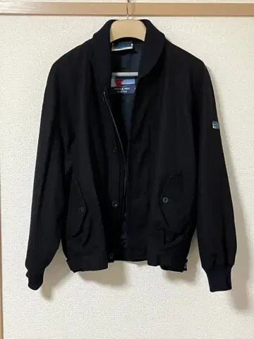 다크 네이비 L 자켓 집업 버튼 파라오 블루종 네이비 헤치마