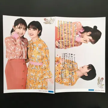 3200 컨트리 걸즈 모리토 치사키 후나키 유이 브로마이드 2장 세트