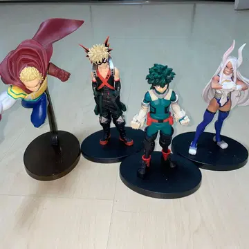 나의 히어로 아카데미아 피규어 4개 세트