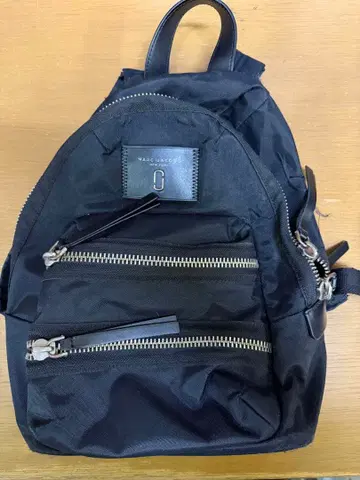 MARC JACOBS 나일론 백팩 미디엄 블랙