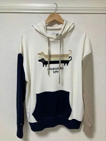 그라니프 너무 긴 개 후드티 M