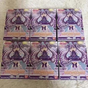 프리큐어 큐티 피규어 큐어큐큐 6인 세트 미개봉 새상품