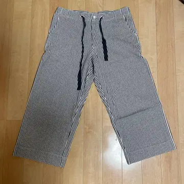 BEAMS BOY 스트라이프 와이드 팬츠